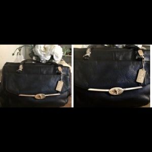 Coach black handbag